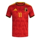 Billige Fotballdrakt Belgia Jeremy Doku #11 Replika Hjemmedrakt VM 2026 Kortermet Billige Fotballdrakt Belgia Jeremy Doku #11 Replika Hjemmedrakt VM 2026 Kortermet